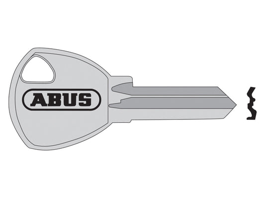 ABUS 12023 65/50 50mm +60 New Key Blank