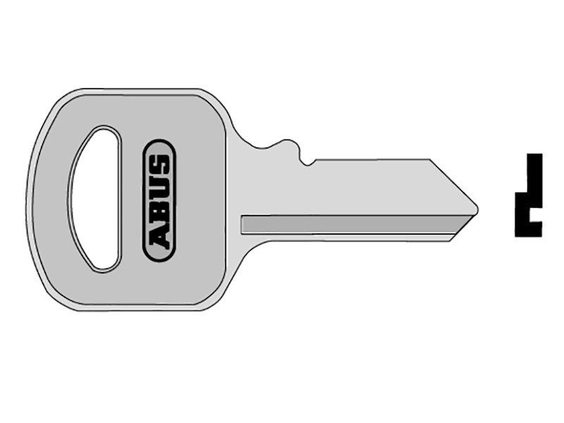 ABUS 02880 55/30 30mm Key Blank