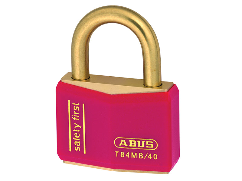 ABUS 22715 T84MB/40mm Red Rustproof Padlock