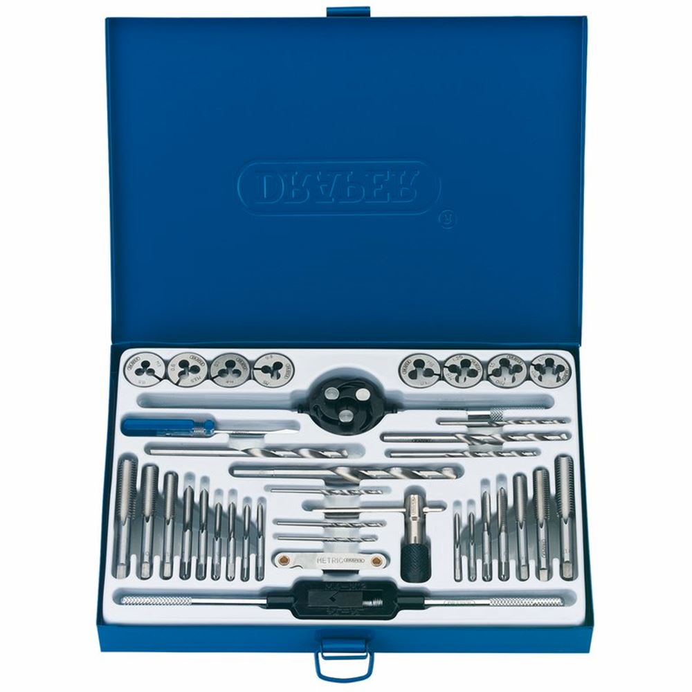 Draper TAP & DIE SET 37 PC 79203 Metric Tap and Die Set (37 Piece)