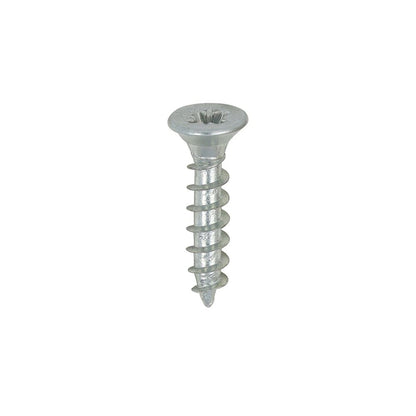 TIMCO Solo Woodscrew PZ1 CSK Zinc 3.0 x 15 Silver Pack 200