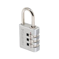 Msterlck Padlck Combi Alumnium 30Mm