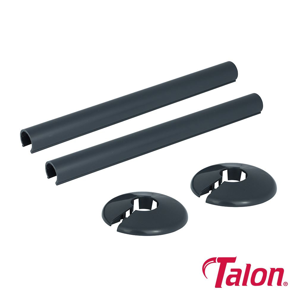 TIMCO Snappit Kit - Anthracite Grey 15mm x 200mm x 18mm Grey Pack 2