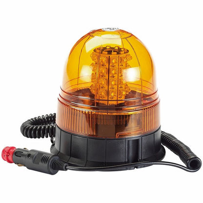 Draper 12/24V MAG LED ROTAT.BEACON 63881 12/24V LED Magnetic Base Beacon - 400 Lumens