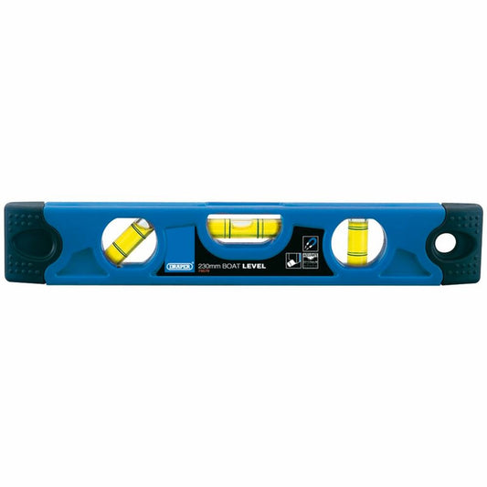 79579 Draper Torpedo Spirit Level, 230mm DL22 Spirit Levels 1mm Professional Trade DIY Workshop Garage Use