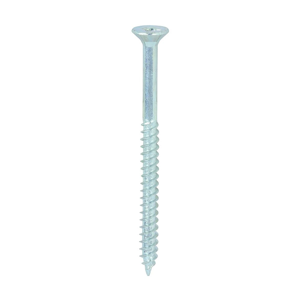 TIMCO Twin Woodscrew PZ2 CSK Zinc 8 x 2 1/4 Silver Pack 200