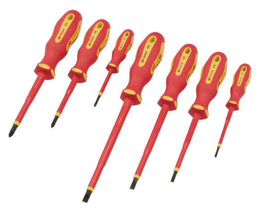 Draper XP1000 7PC VDE SD BOXED SET 64694 64694 VDE Screwdriver Set (7 Piece)