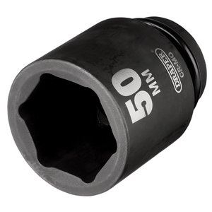 Draper 50MM IMP.DEEP SCKET 1DR 05155 HI-TORQÂ® Metric Deep Impact Sockets, 1" Sq. Dr.