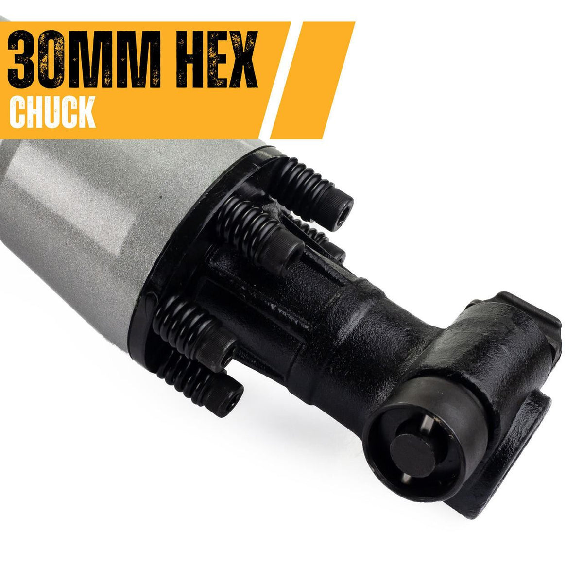 JCB 21-DH1700 Demolition Hammer 1700W 65J 30mm Hex Breaker 230V Concrete Chisel Concrete Breaker Chisel