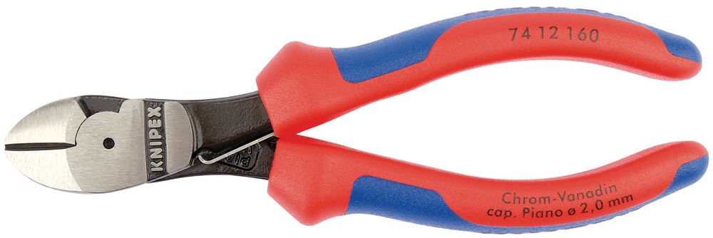 Draper HI-LEV SIDE CUTTER 160MM S/G 44268 High Leverage Diagonal Side Cutters with Return Spring