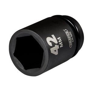 Draper 42MM IMP.DEEP SCKET 1DR 08513 HI-TORQÂ® Deep Impact Sockets, 1" Sq. Dr.