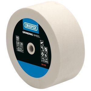 Draper GRINDING WHEEL 125X80MM 38186 38186 Wet and Dry Bench Grinder, 350W