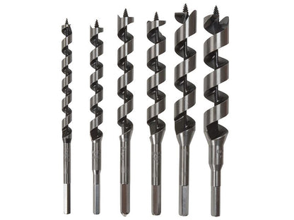 Bahco SB-9526/S6 9526 Combination Wood Auger Bit Set, 6 Piece 10-25mm