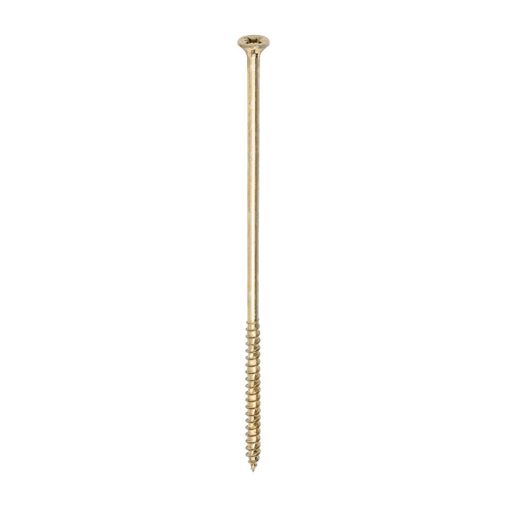 TIMCO Velocity Screw PZ3 CSK ZYP 6.0 x 180 Gold Pack 100