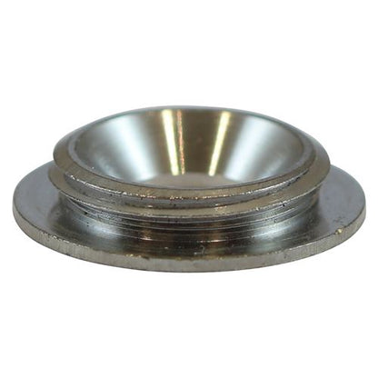 TIMCO Brass Screw Cap - Sat Chrome 18mm Pack 4