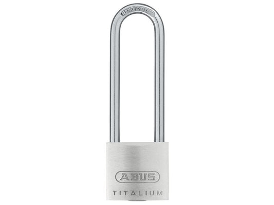ABUS 56192 64TI/30mm TITALIUM� Padlock 60mm Long Shackle Keyed Alike KA6311
