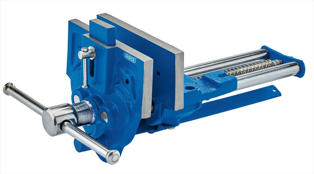45234 Draper Quick Release Woodworking Bench Vice, 175mm WWV175/L Vices Professional Trade DIY Workshop Garage Use