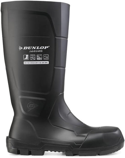 Dunlop Acifort Heavy Duty Full Safety Wellington Boots – Waterproof Protective Work Safety Wellies