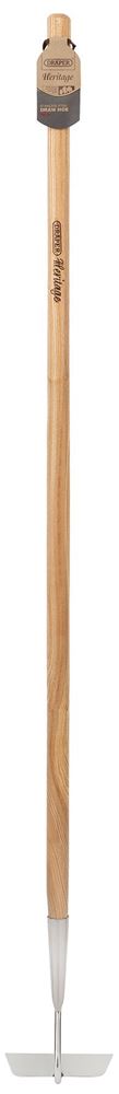 99018 Draper Heritage Heritage Stainless Steel Draw Hoe with Ash Handle DGDHG/L Garden Hoes Professional Trade DIY Workshop Garage Use