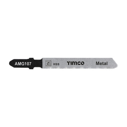 TIMCO Jigsaw Blade for Metal T118G Pack 5