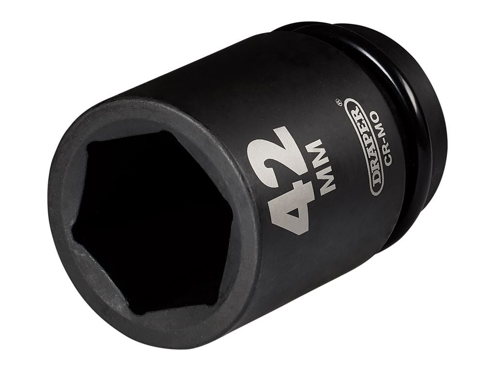 Draper 42MM IMP.DEEP SCKET 1DR 08513 HI-TORQÂ® Deep Impact Sockets, 1" Sq. Dr.