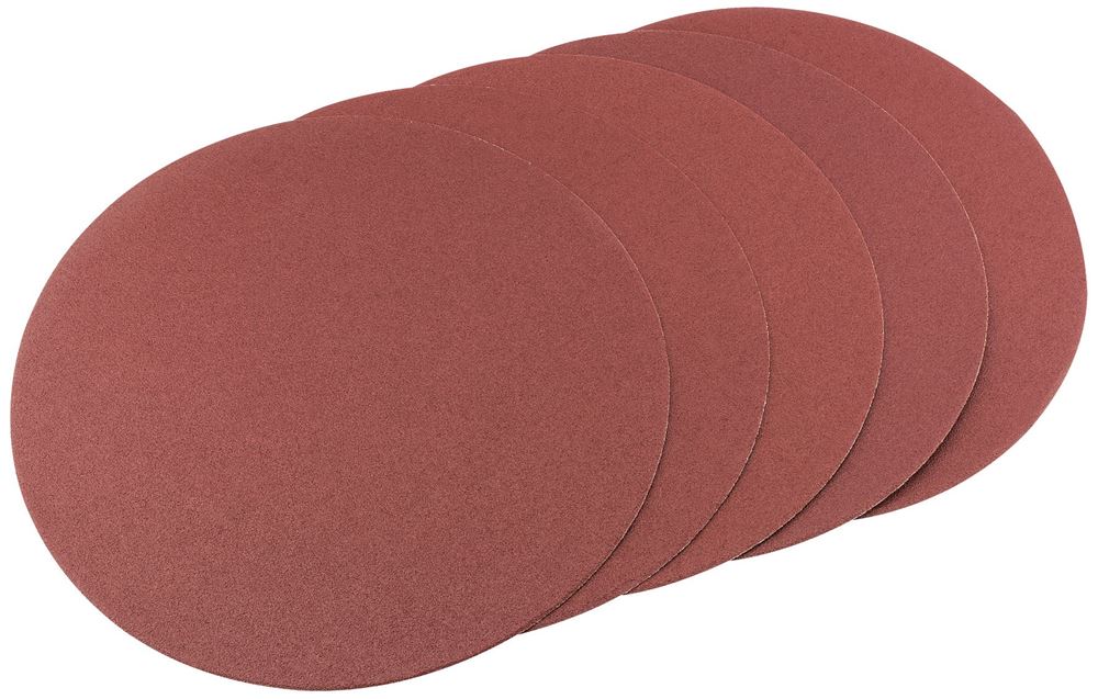 46443 Draper Sanding Discs for DS300, 80 Grit (Pack of 5) ADS305C Professional Trade DIY Workshop Garage Use