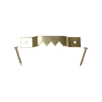 TIMCO Mix Sawtooth & Nails - E/Brass 41mm & 63mm Pack 15