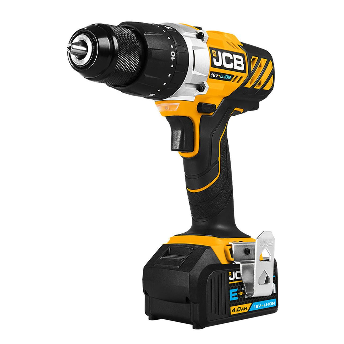 JCB 21-18CD-4XB Combi Drill 4.0Ah 2.4A 18V Hammer Drill Driver Cordless Drill