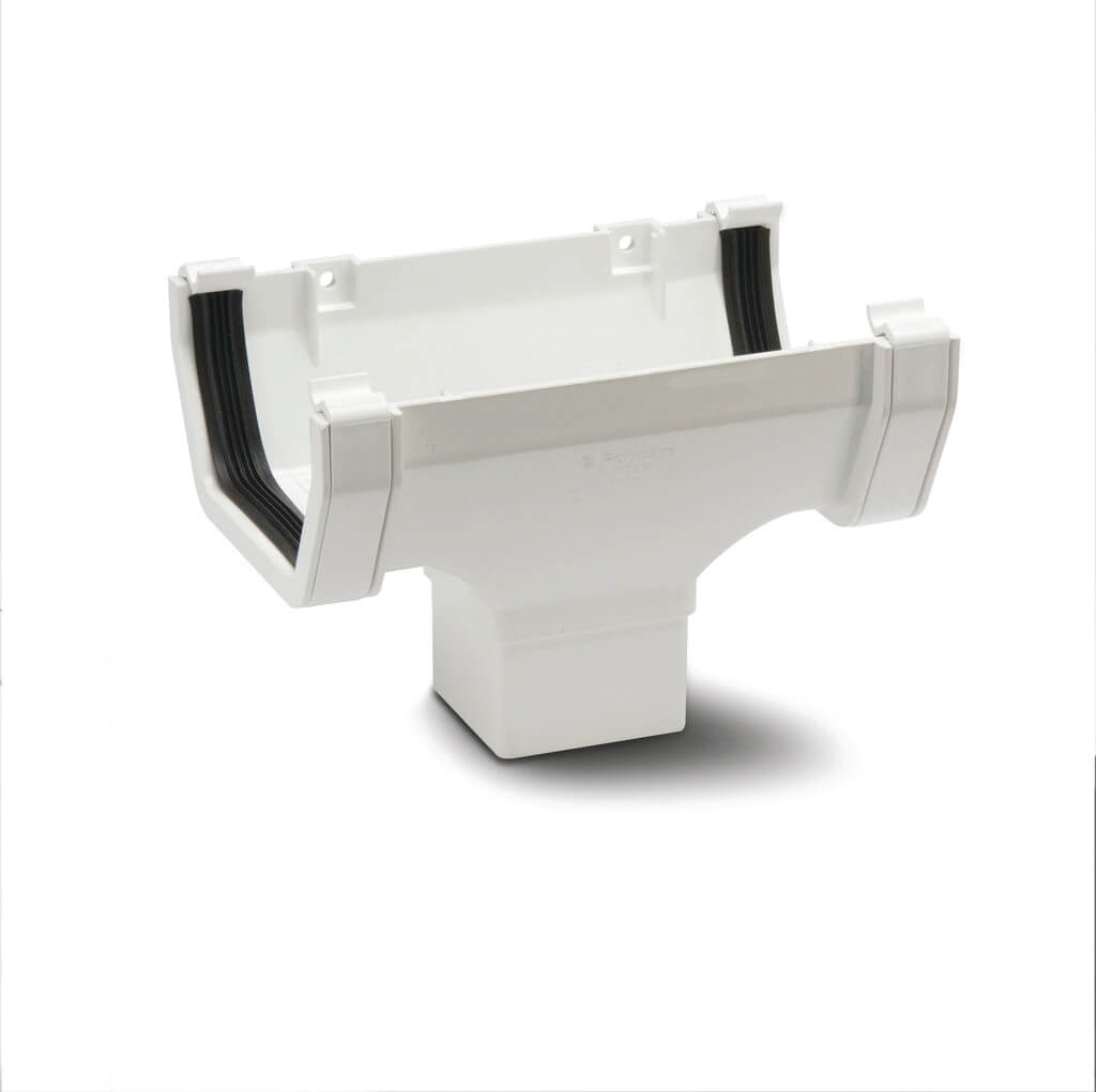 112MM SQUARE GUT.RUNNING O/LET WH (