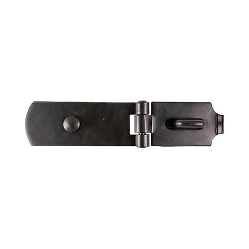 TIMCO Heavy Swivel Hasp-Staple BLK 8" Black Pack 1