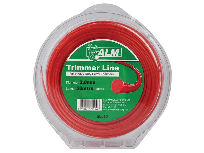 ALM SL016 SL016 Heavy-Duty Petrol Trimmer Line 3mm x 58m
