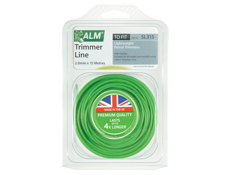 ALM SL315 SL315 Light-Duty Petrol Trimmer Line 2.0mm x 15m