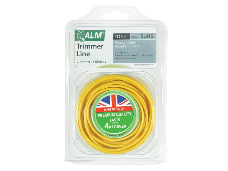 ALM SL415 SL415 Medium-Duty Petrol Trimmer Line 2.4mm x 15m