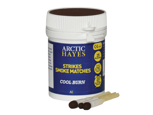 ArcticHayes 333000 'Strikes' Smoke Matches (Tub 25)