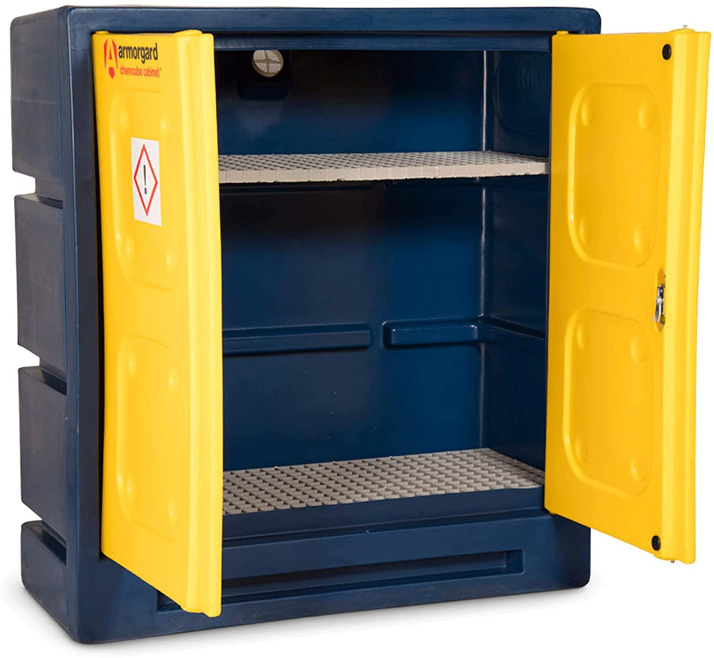 Armorgard - CHEMCUBE CABINET Durable plastic chemical cabinet 1220x550x1310