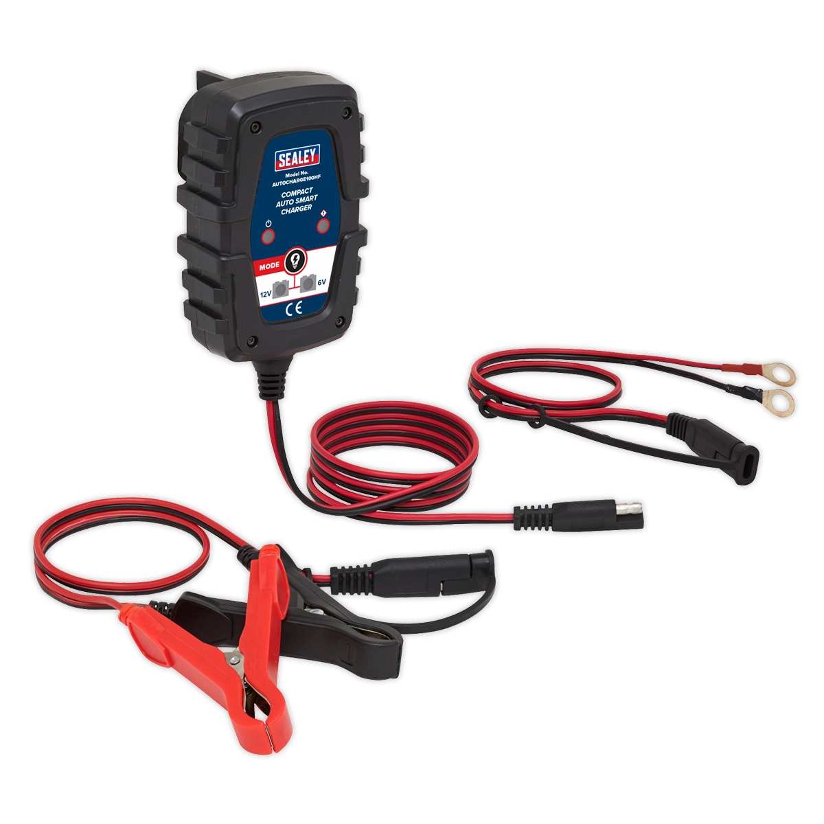 SEALEY - AUTOCHARGE100HF Compact Auto Smart Charger 1A 6/12V