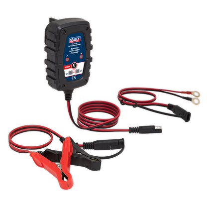 SEALEY - AUTOCHARGE100HF Compact Auto Smart Charger 1A 6/12V