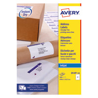 Avery Inkjet Address Labels 2 Sheet