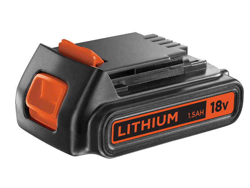 Black&Decker BL1518-XJ BL1518 Slide Battery Pack 18V 1.5Ah Li-ion