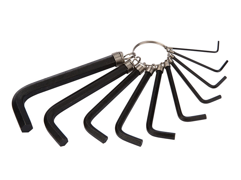 BlueSpotTools 15311 Hexagon Key Set, 10 Piece (1.5-10mm)