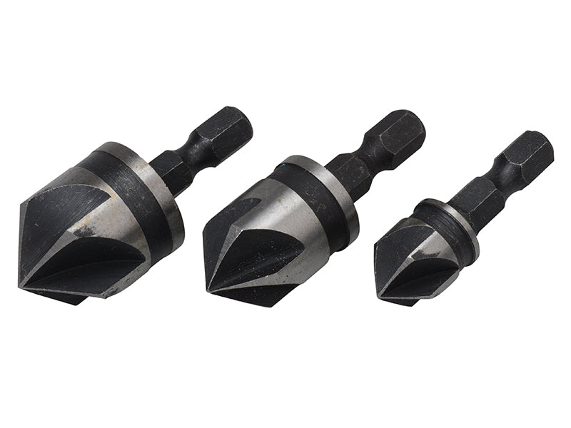 BlueSpotTools 20310 Countersink Bit Set 3 Piece