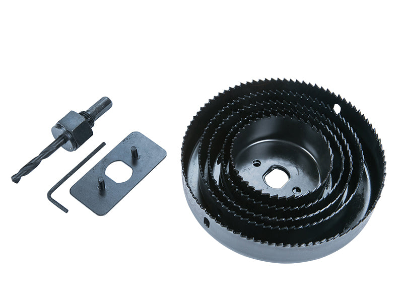 BlueSpotTools 20505 Multi Holesaw Set, 8 Piece 64-127mm