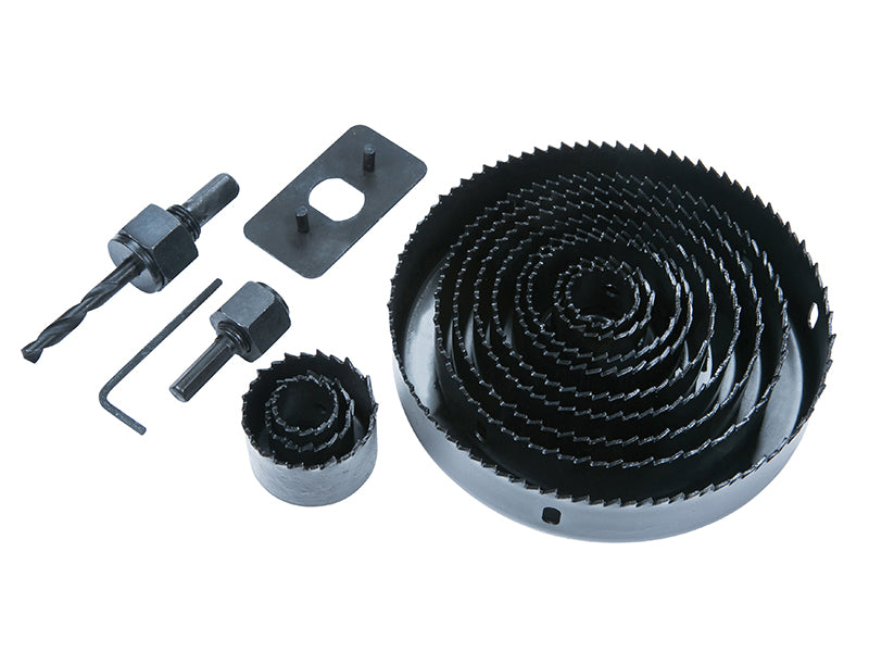 BlueSpotTools 20509 Multi Holesaw Set, 16 Piece 19-127mm