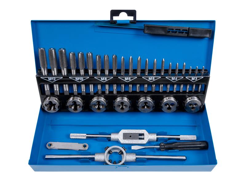 BlueSpotTools 22301 Metric Tap and Die Set, 32 Piece