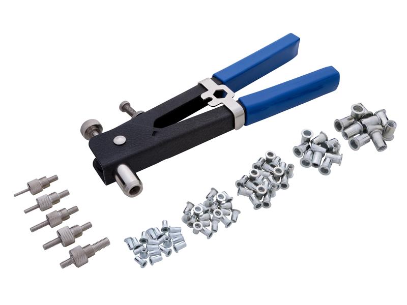 BlueSpotTools 9106 Nut Riveter Kit (M3-M8) 86 Piece