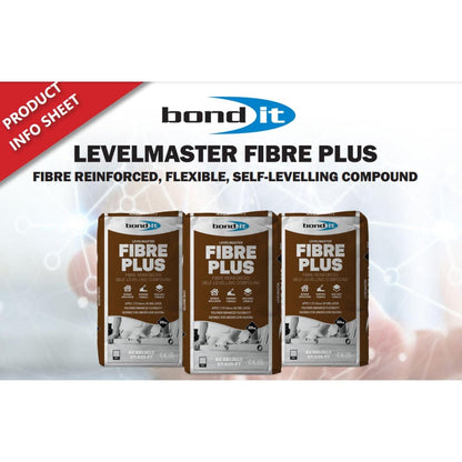 Bond It Levelmaster Fibre Plus BDHFP20 Self Levelling Compound 20kg UFH