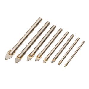 Draper TLE/GLSS DRILL BIT PK8 48221 Tile and Glass Drilling Set (8 Piece)