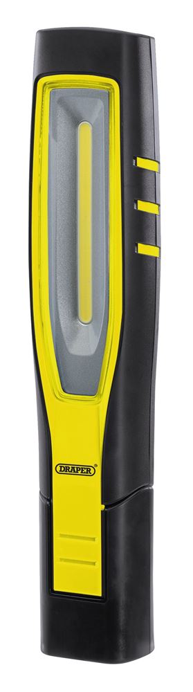 Draper 7W.COB RECHAR.LED INSP LAMP 11762 COB/SMD LED Rechargeable Inspection Lamp, 7W, 700 Lumens