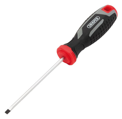 Draper SL4X100MM SLOTTED PARALLEL SCR Slotted Soft Grip Screwdrivers