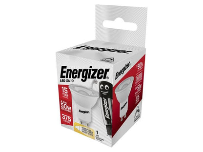 Energizer� S8826 LED GU10 36� Dimmable Bulb, Warm White 375 lm 4.6W